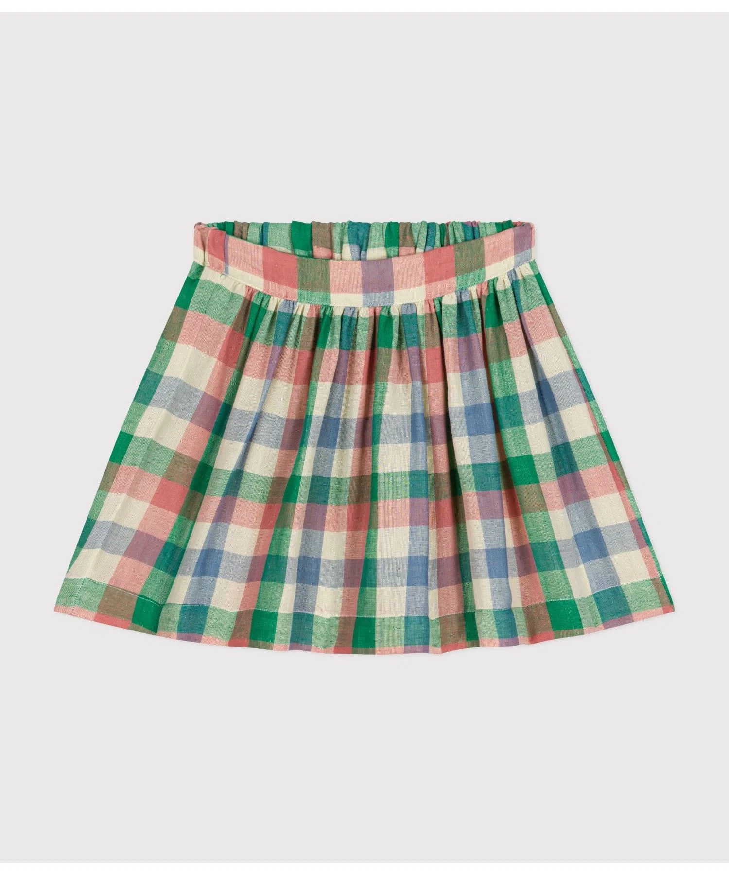 Детская юбка PETIT BATEAU в клетку