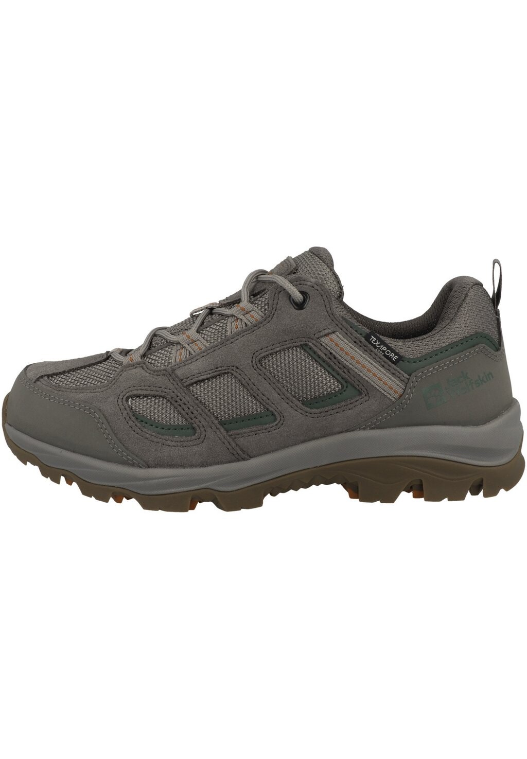 

Кроссовки Vojo 3 Texapore Low Jack Wolfskin, цвет smokey grey