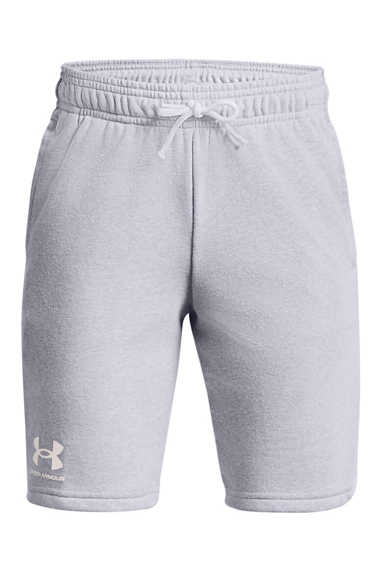 

Плюшевые тренировочные шорты Rival с галстуком Under Armour, серый