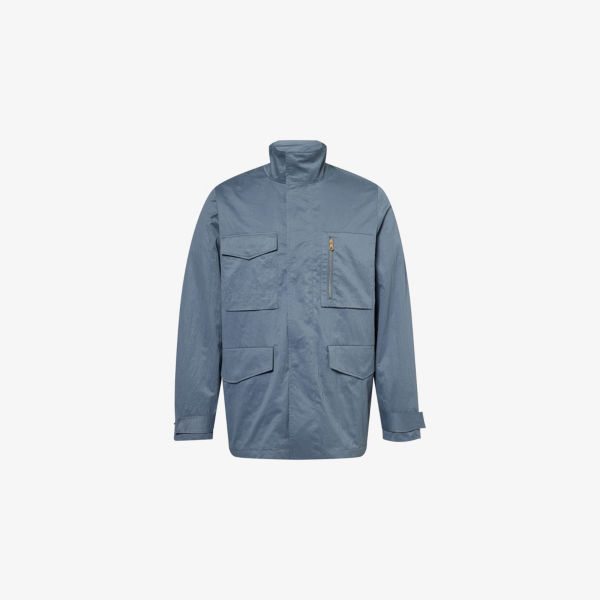 

Вязаная куртка с воронкообразным воротником Field Woven Paul Smith, голубой
