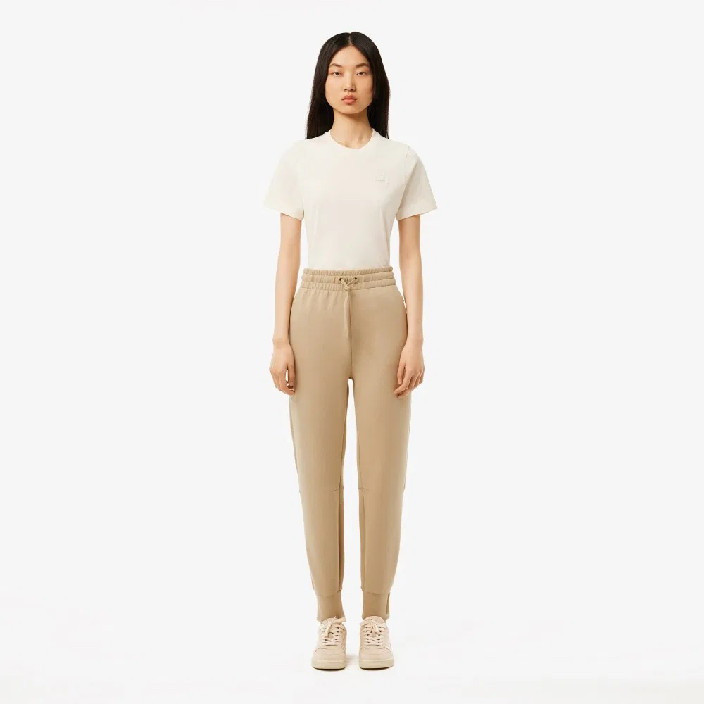 Джоггеры Lacoste Double Face Бежевые