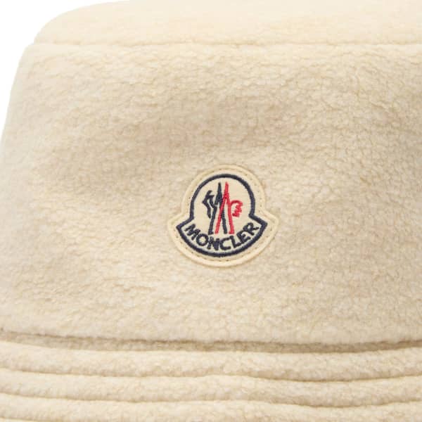 Панама из плюшевого флиса Moncler, светло-бежевый — фото 2