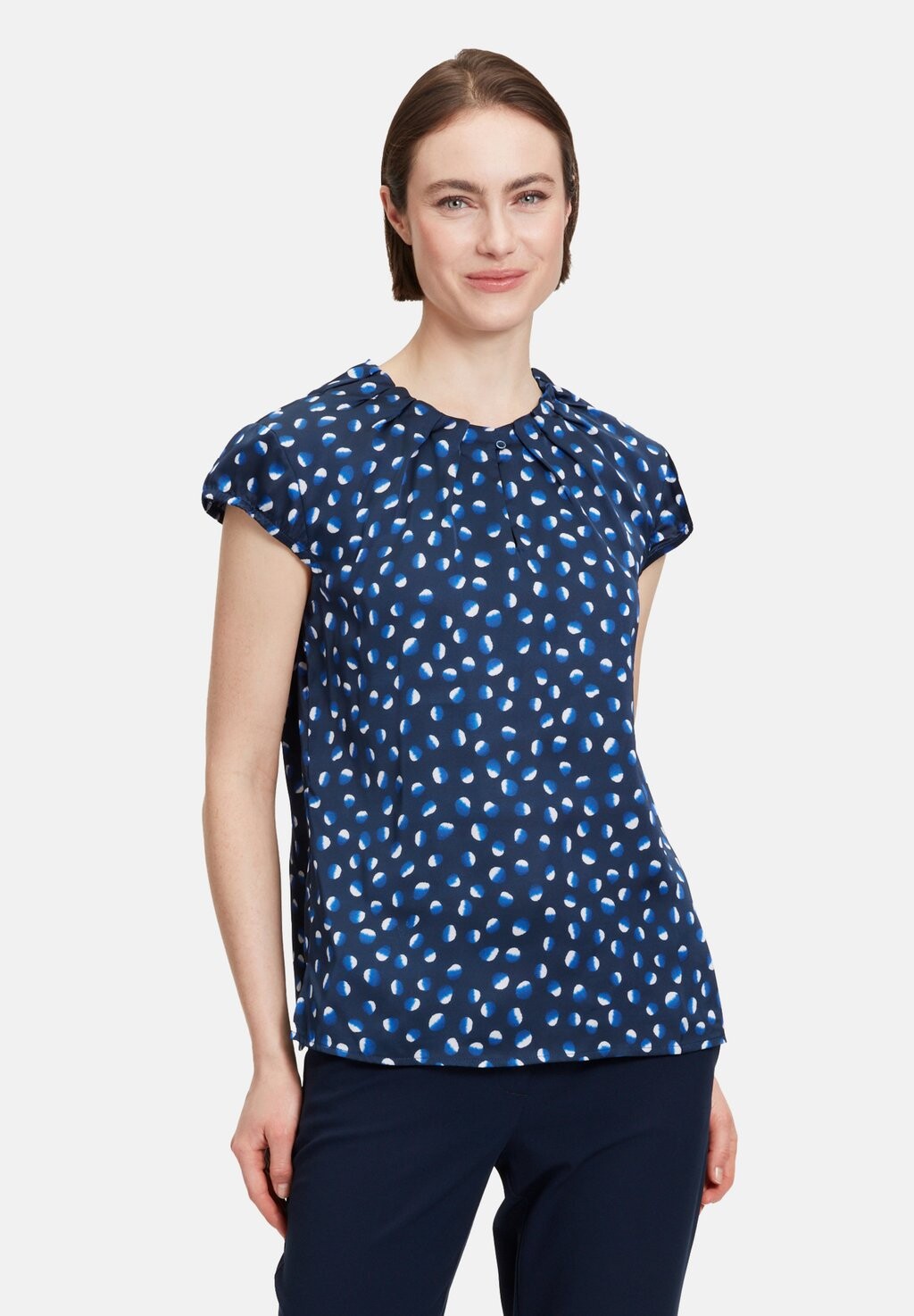 

Блузка SCHLUPF Betty & Co, цвет dunkelblau weiß