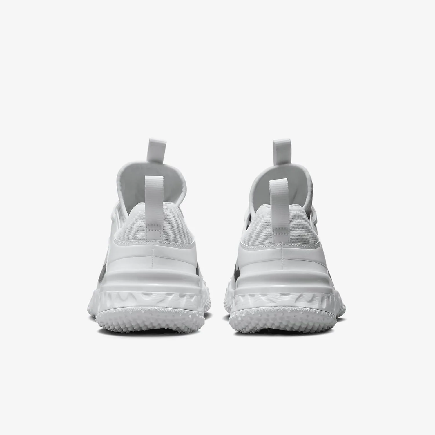 Мужские бутсы для ла кросса Nike Huarache 9 Elite Turf, белый/черный — фото 2