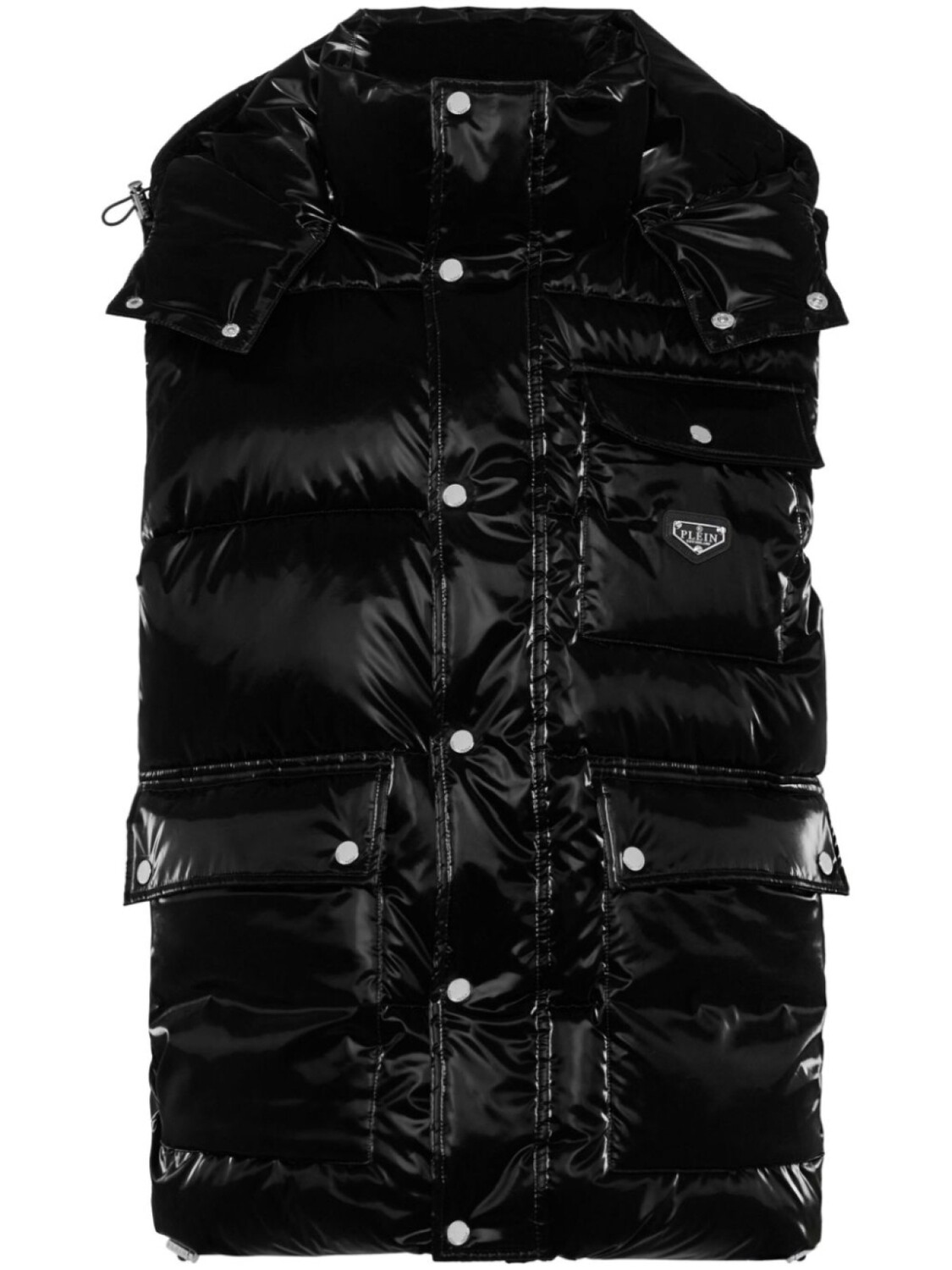 

Пуховый жилет Philipp Plein, черный
