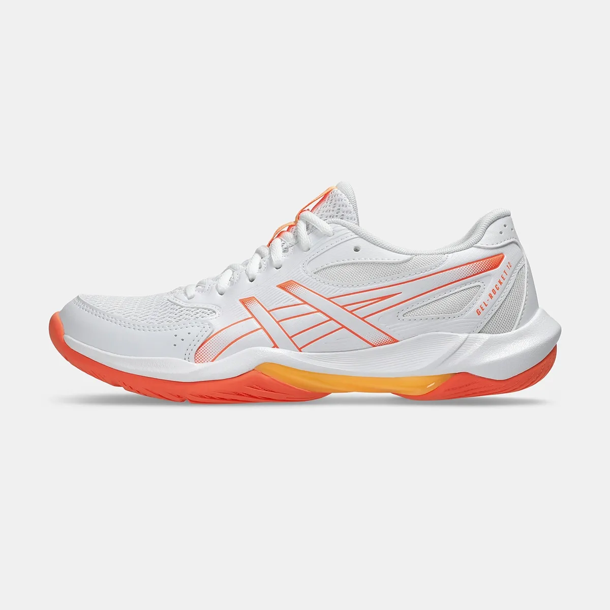 Женские кроссовки для зала GEL-ROCKET 12 ASICS Asics, белый/красный — фото 3