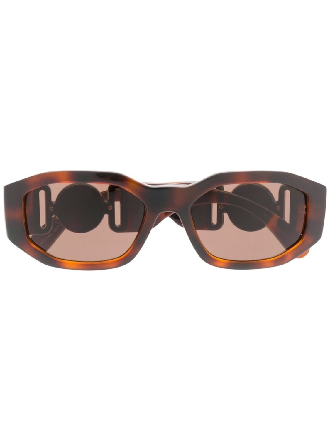 

Versace Eyewear солнцезащитные очки Hexad Signature, коричневый