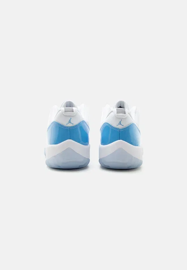 Кроссовки ретро Air 11 Jordan, white/university blue/black, белый/университетский синий/черный — фото 3