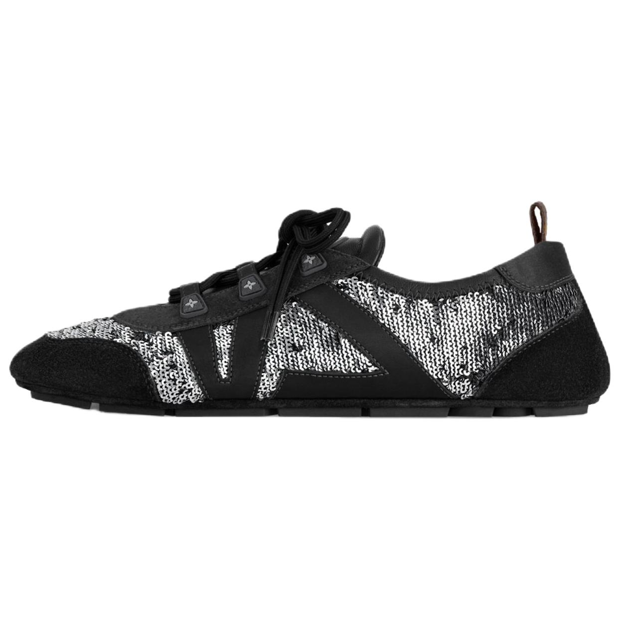 LOUIS VUITTON Низкие кроссовки Sneakerina German Army Trainers повседневные женские black