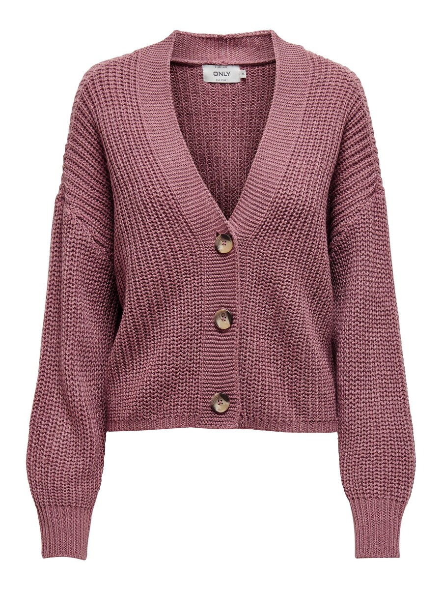 

Вязаный кардиган ONLY ONLCarol, цвет mottled pink