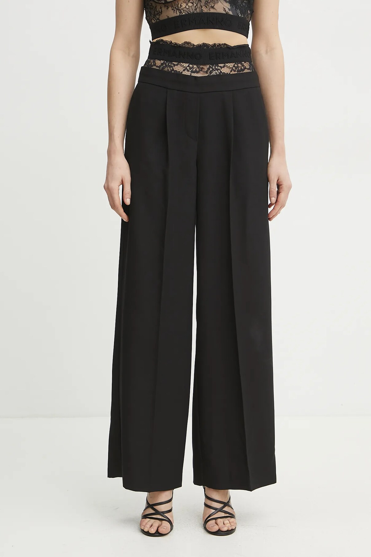 

Брюки Ermanno Scervino, черный