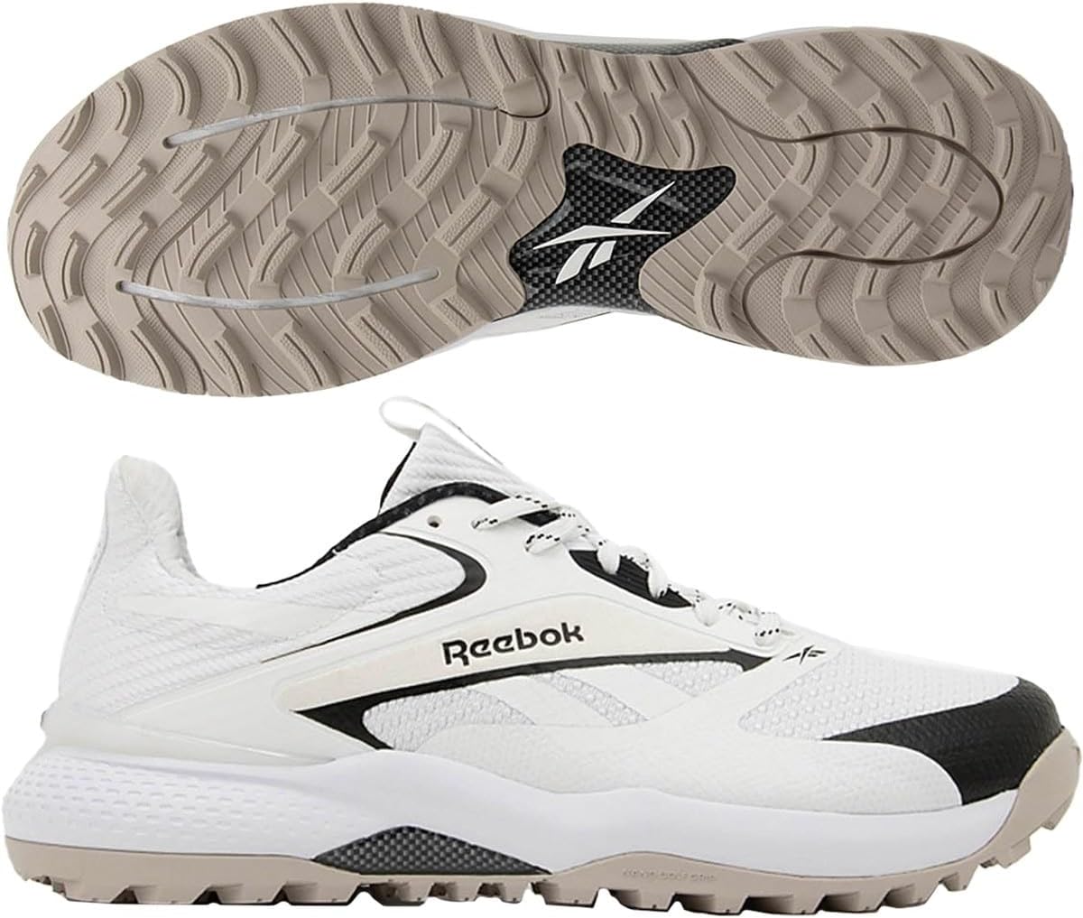 

Мужские гольф-кроссовки Reebok Nano Golf без шипов, белый/черный