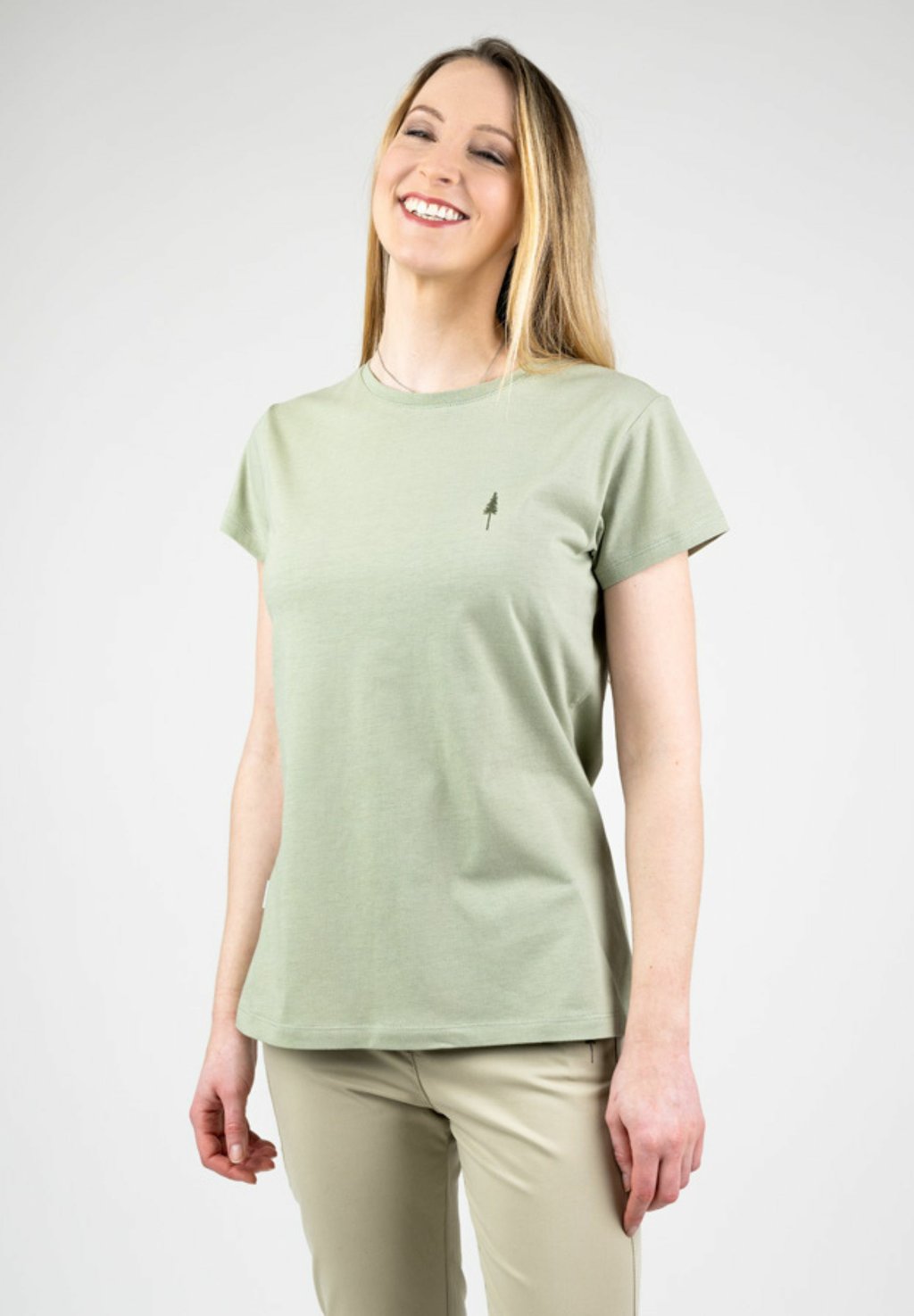 

Базовая футболка TREESHIRT WOMEN NIKIN, зеленый