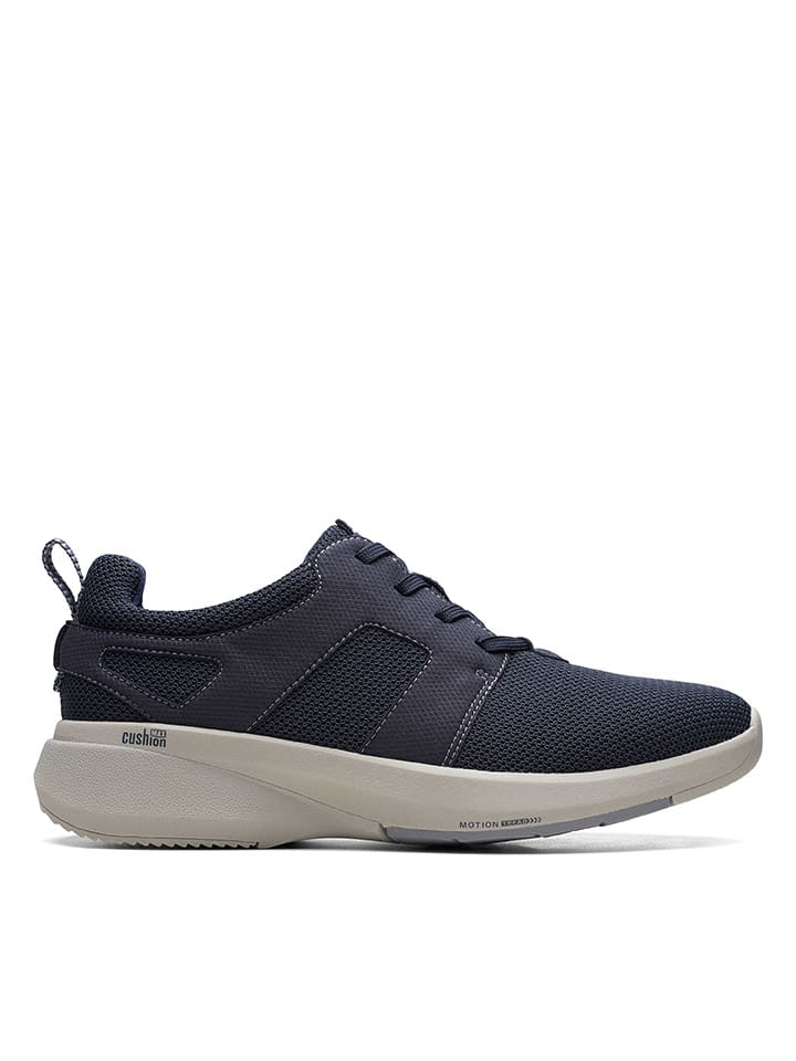 

Кроссовки на шнуровке Clarks, темно-синий