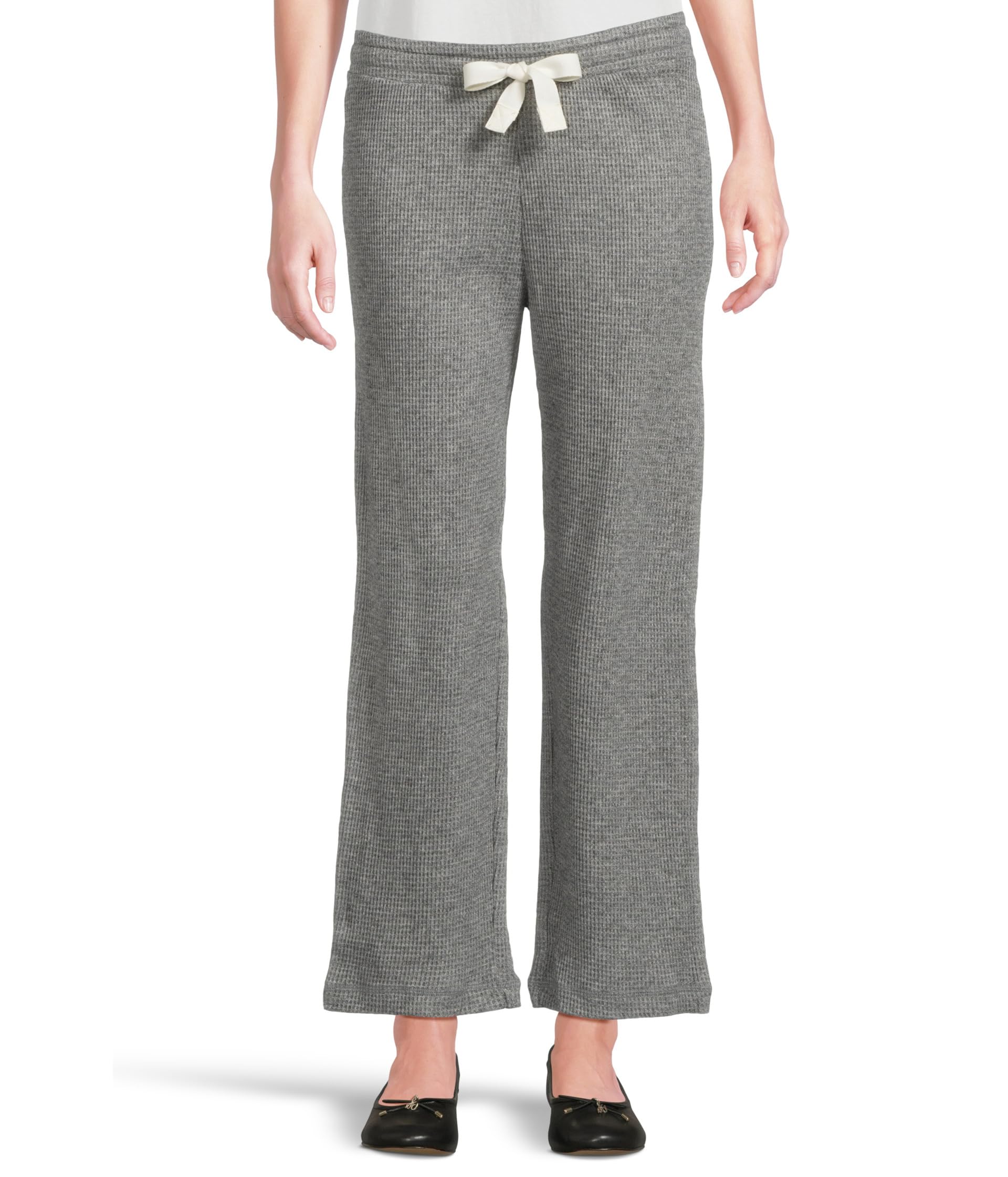 

Брюки Madewell Madison Sweatpant Lofty Waffle, цвет Heather Charcoal