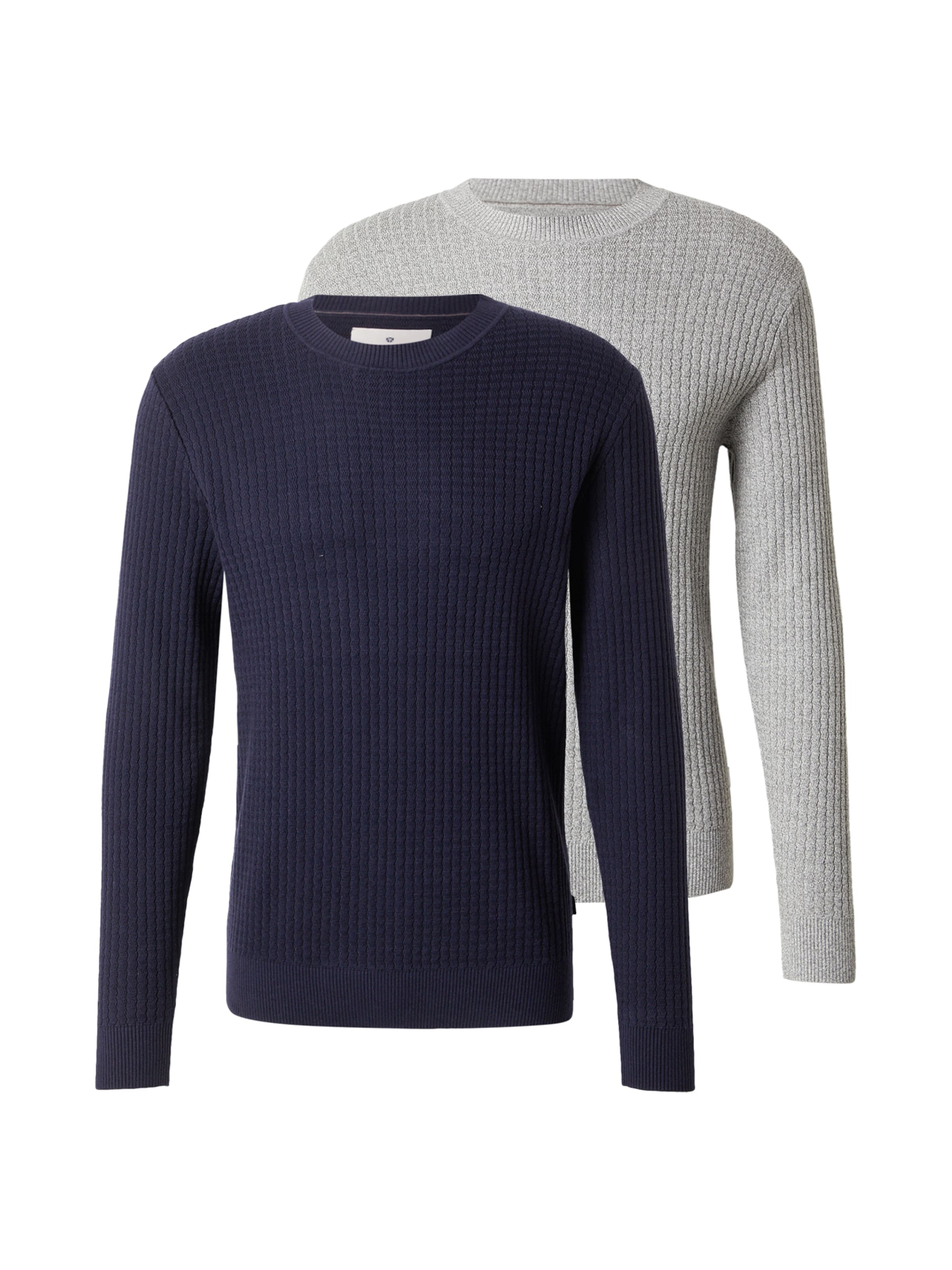 

Jack & Jones Premium Свитер 'JPRBLUBARKLEY' в цвете Night Blue, Grey