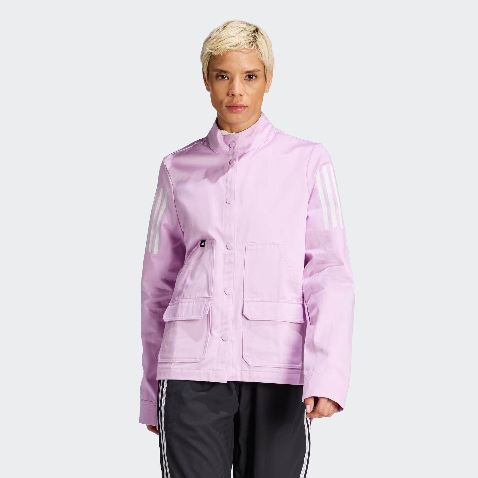 

Велосипедная куртка Trackstand Utility Adidas, цвет Bliss Lilac