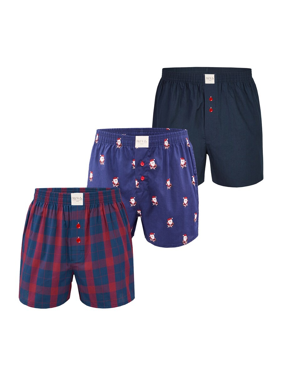 

Шорты-боксеры Phil & Co. Berlin Boxer shorts Christmas Boxer, разноцветный