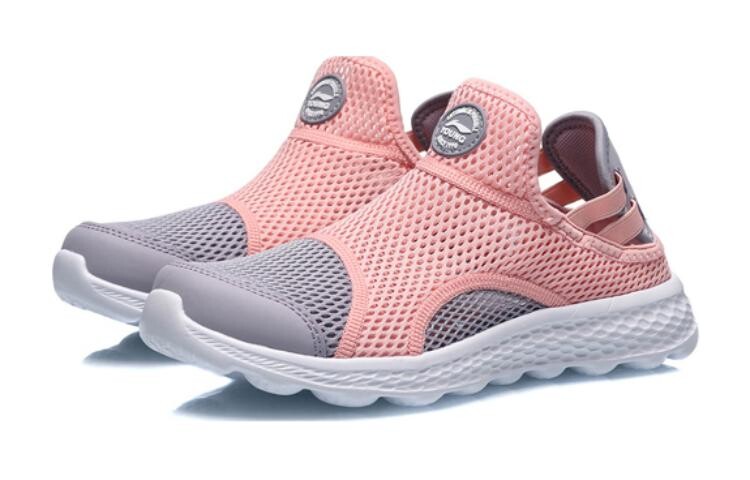 Кроссовки LINING YOUNG Sports Life Collection Kids Lifestyle Shoes GS Low-top Pink, фиолетовый — фото 2