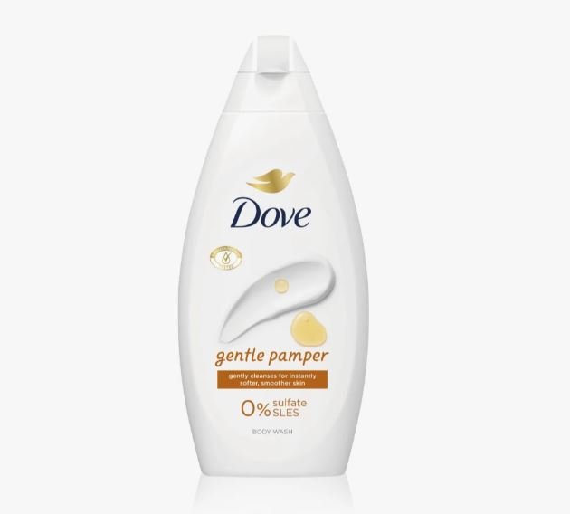 

Dove, Gentle Pamper, гель для душа, 450 мл