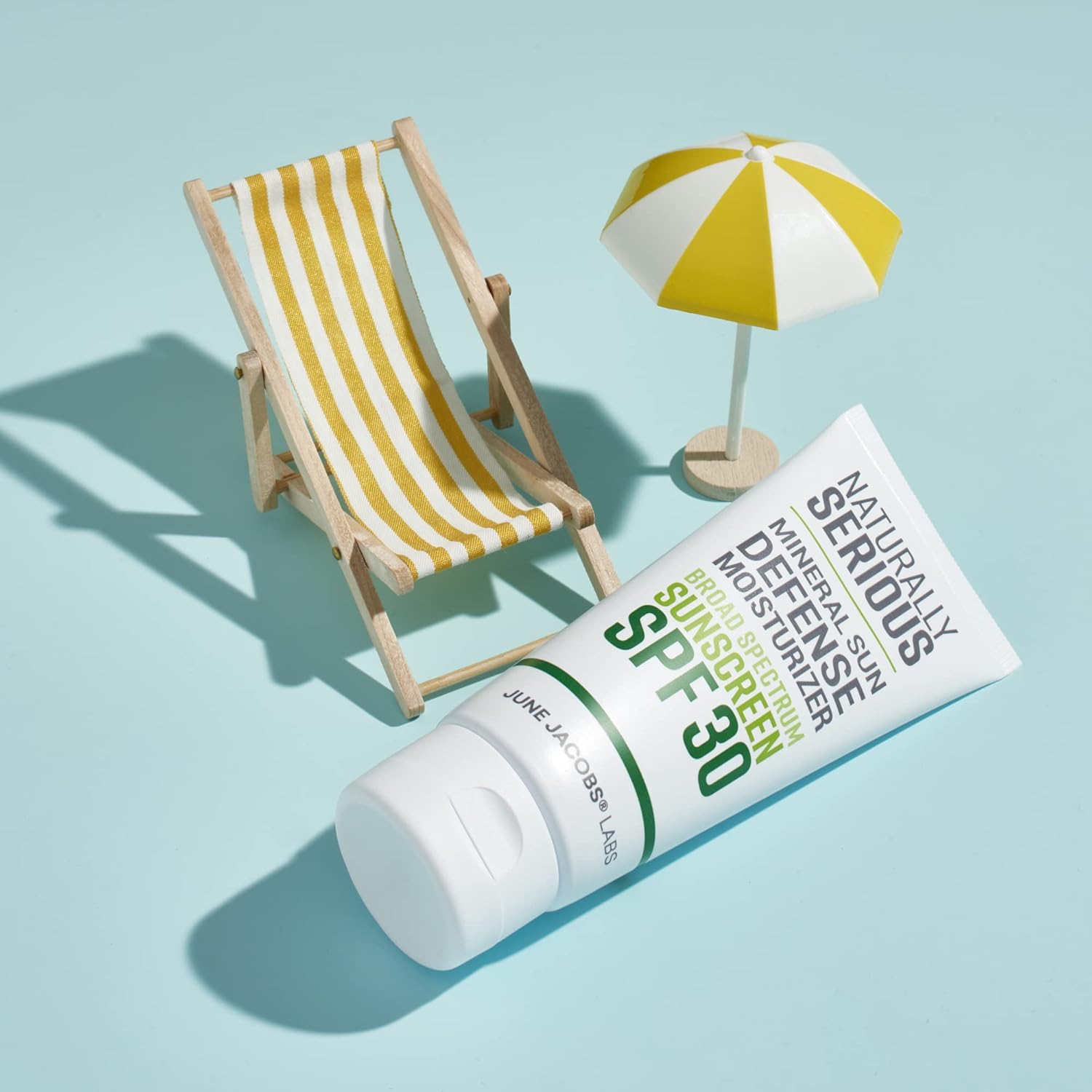 Увлажняющий солнцезащитный крем Mineral Sun Defense SPF 30 от Naturally Serious, унисекс, 48 г, прозрачный — фото 2
