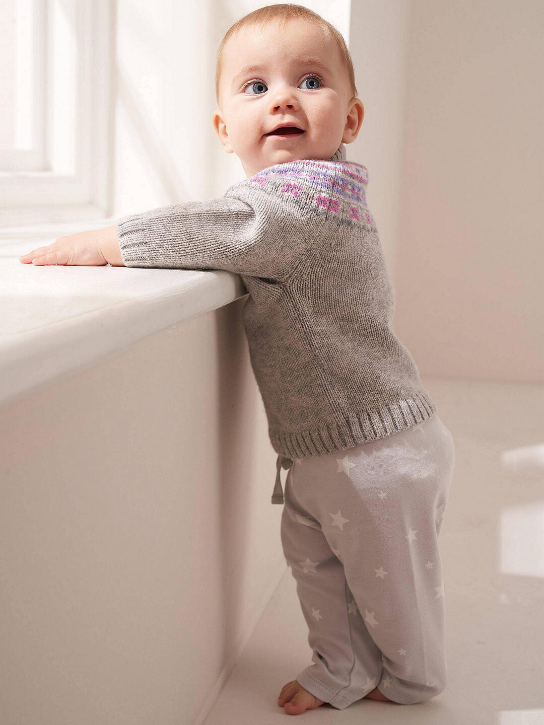 

Джемпер кашемировой вязки Truly Baby с жаккардовым узором