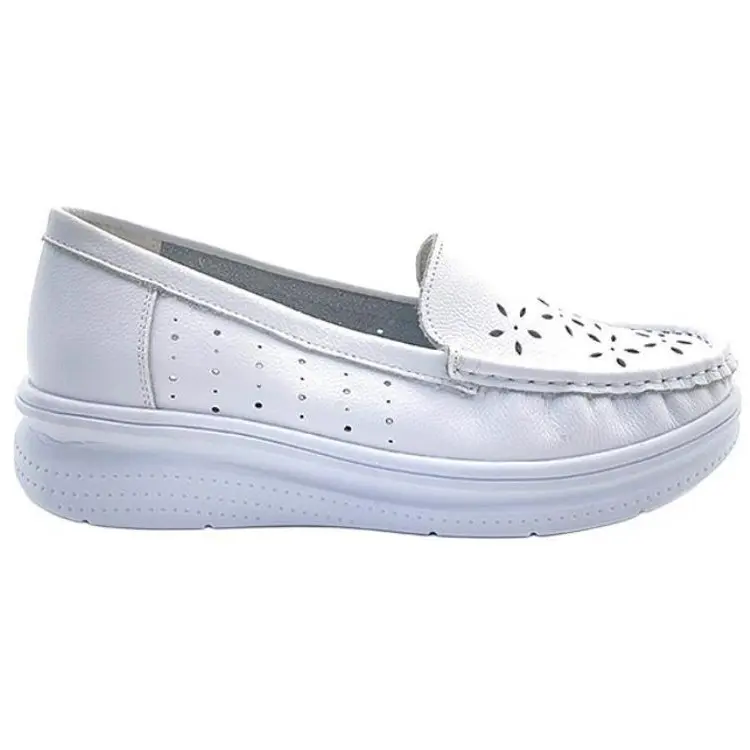 Туфли женские повседневные Women's Casual Shoes Women's White Neiliansheng