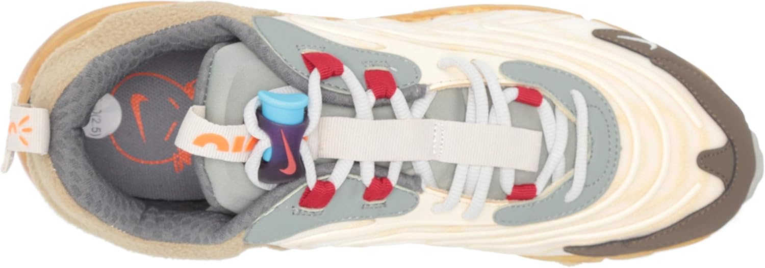 Мужские кроссовки Nike Air Max 270 Cactus Trails, кремовые/морские звезды/ореховые, синтетические, размер, Cream/Starfish/Hazel — фото 4