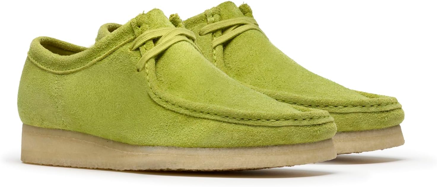 Мужские ботинки Clarks Original Wallabee 26183757, Lime Suede — фото 4