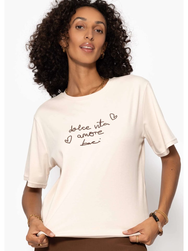 

Топ SASSYCLASSY, бежевый