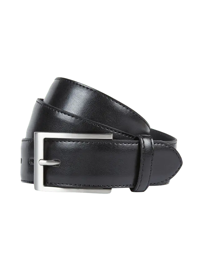 

Кожаный ремень с пряжкой Lloyd Men's Belts, черный