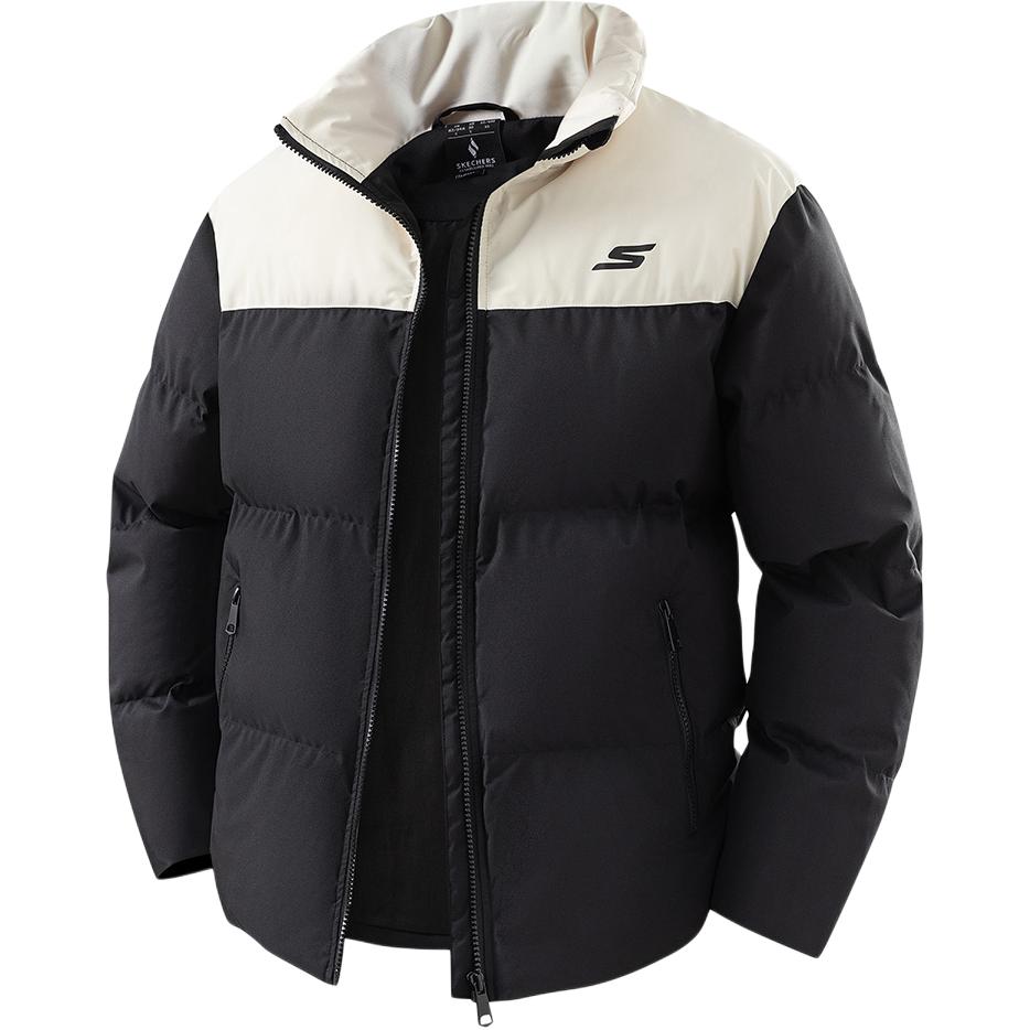 

Skechers Пуховик унисекс черный, Black/03K8