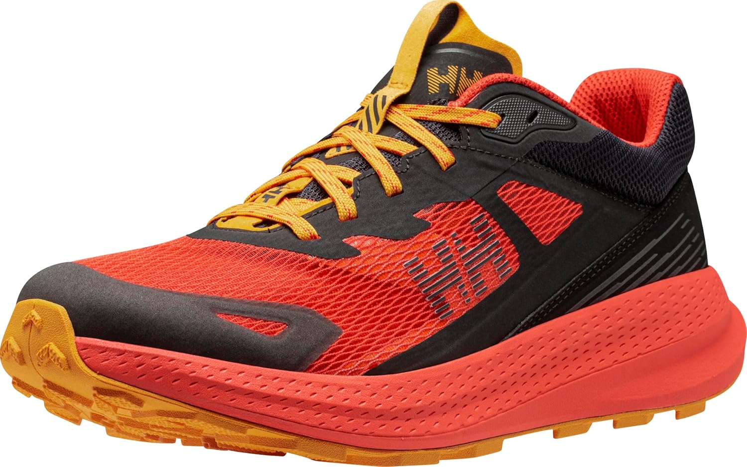 Helly-Hansen Skyhawk TR мужские легкие водонепроницаемые туристические ботинки - дышащая обувь для активного отдыха Helly Hansen, Cherry Tomato/Black — фото 2