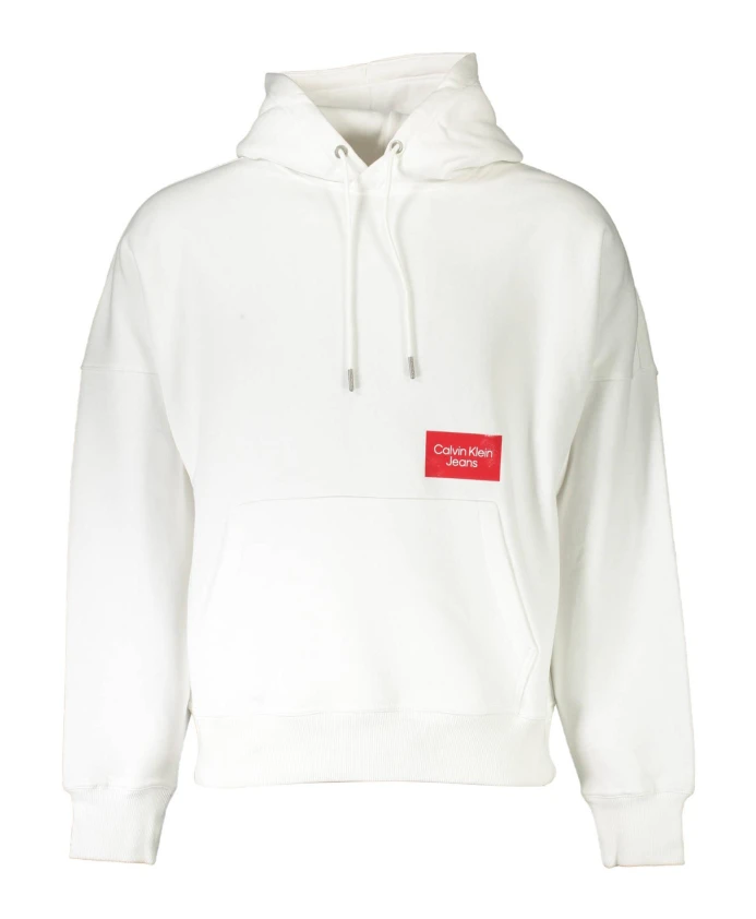 

Хлопковые толстовки Calvin Klein, белый