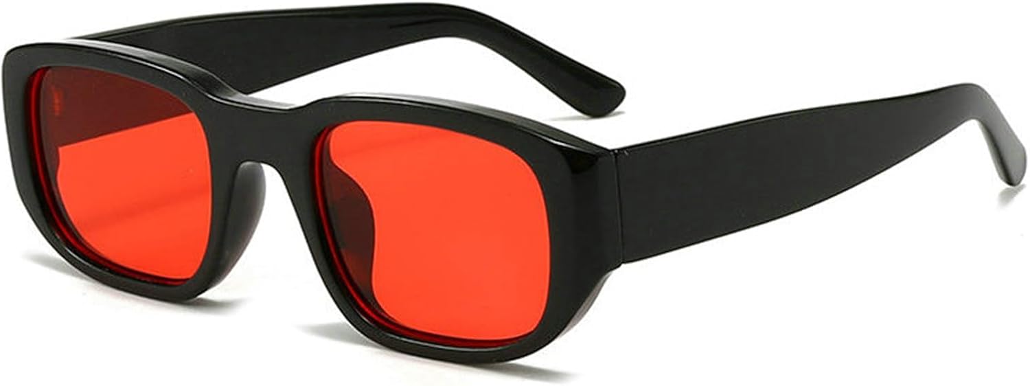 

Willochra Модные уникальные маленькие квадратные солнцезащитные очки для женщин в стиле ретро, ​​дизайнерские круглые, трендовые мужские панк-солнцезащитные очки зеленого цвета UV400, C7