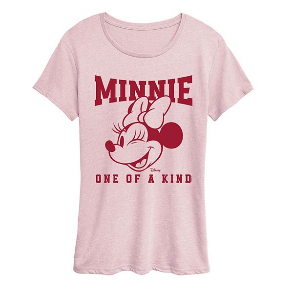 

Футболка с уникальным принтом Minnie Mouse Disney, Heather Pink