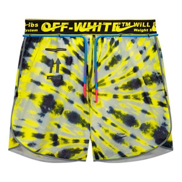 

Шорты x Off White nrg шорты Nike, желтый