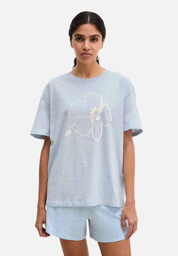 

Футболка с принтом «собери сам» Marc O'Polo, Light Blue Melange, Синий, Футболка с принтом «собери сам» Marc O'Polo, Light Blue Melange