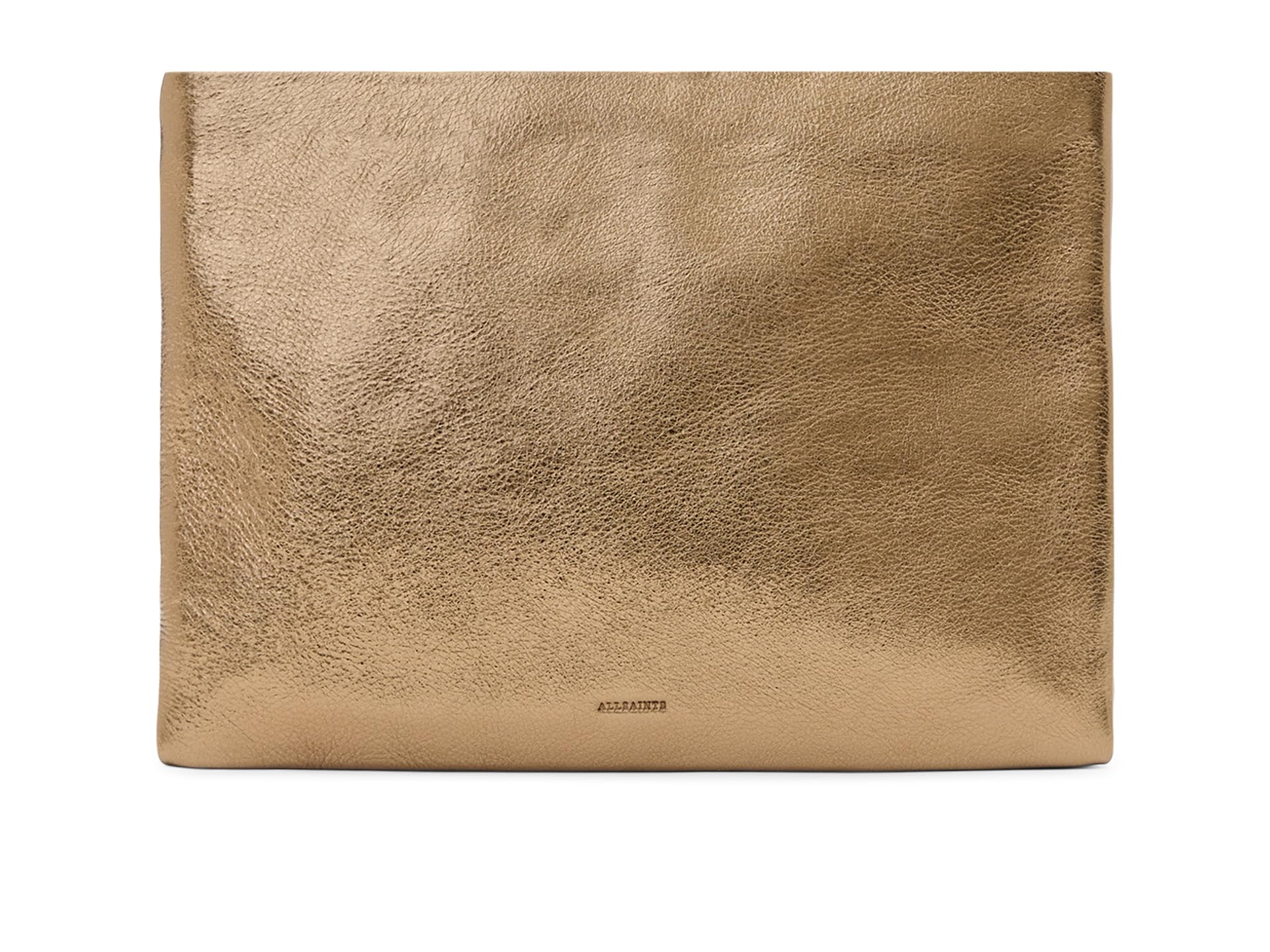 

Сумка AllSaints Bettina Clutch, цвет Warm Brass