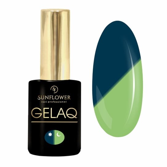 

УФ-гибридный лак для ногтей Gelaq, № 062 Glow In The Dark –, SUNFLOWER