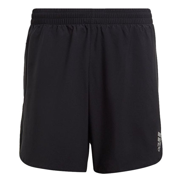 

Шорты adidas P.Blue Short M Reflective Logo Running Sports Lacing Shorts Black, черный