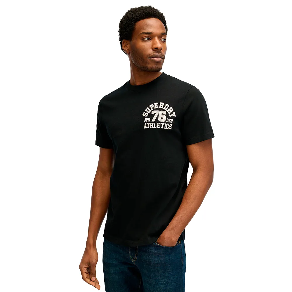 

Футболка Superdry Embroidered Superstate Logo, черный
