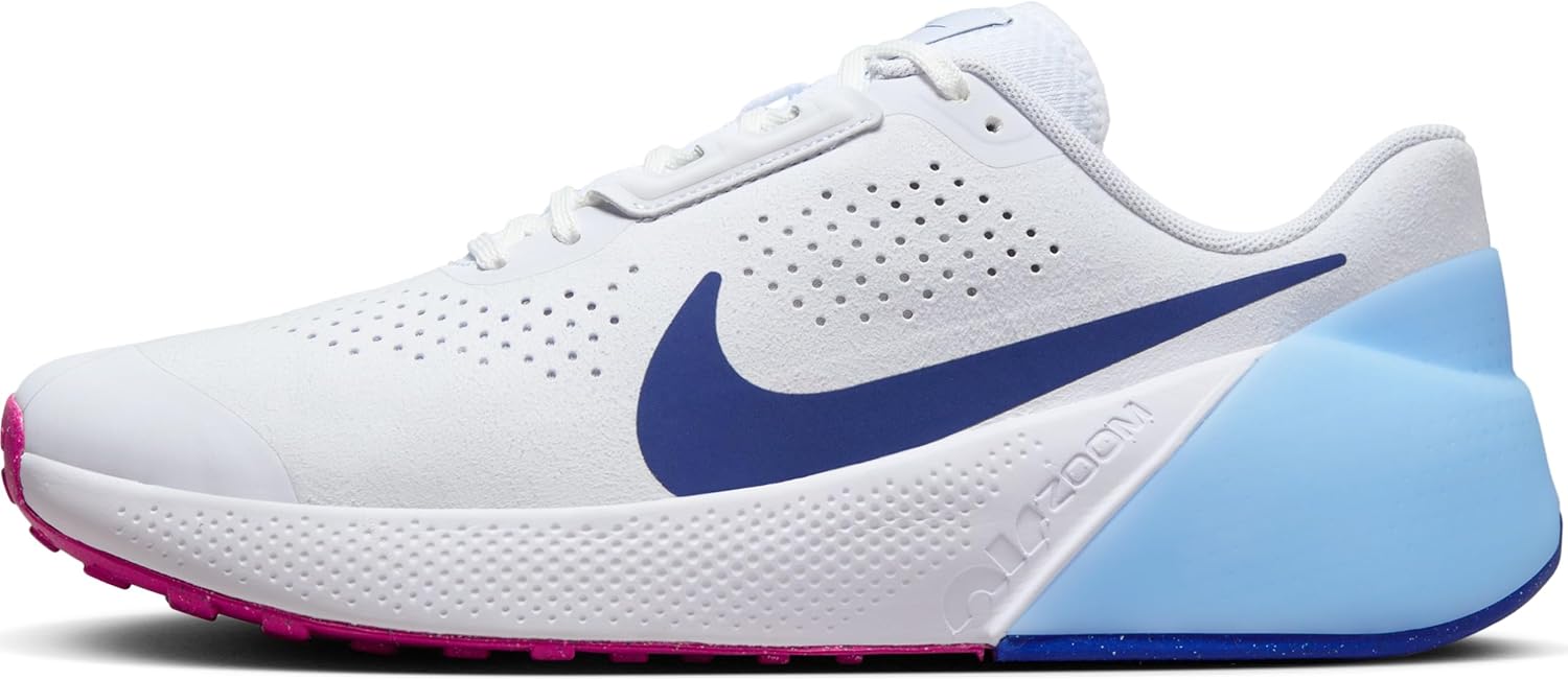 

Мужские кроссовки Nike, White Deep Royal Blue Aquarius Blue
