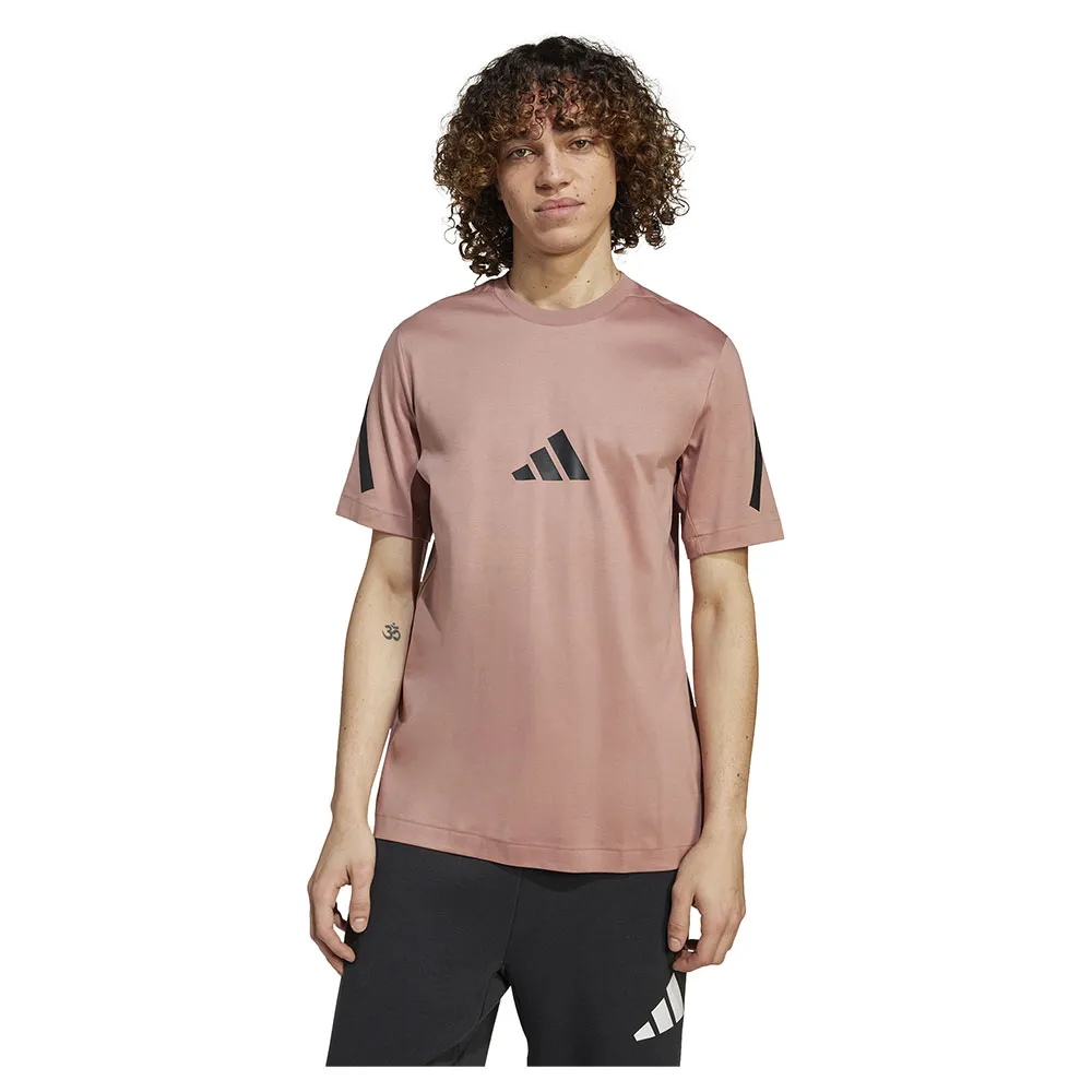 

Футболка с коротким рукавом adidas Z.N.E, коричневый