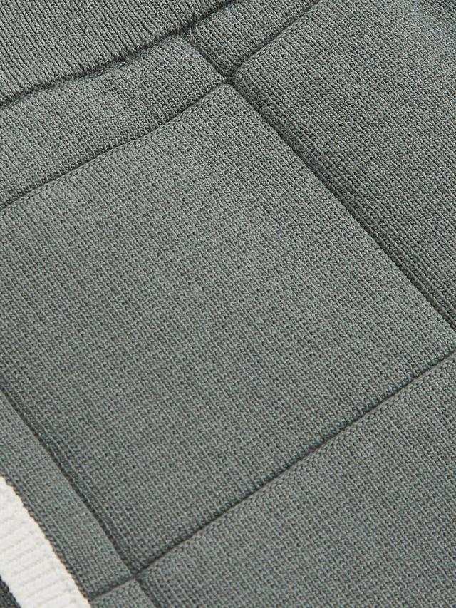 Детские шорты Barbor с вязаным узором и кисточками Reiss, Dark Sage Green — фото 4