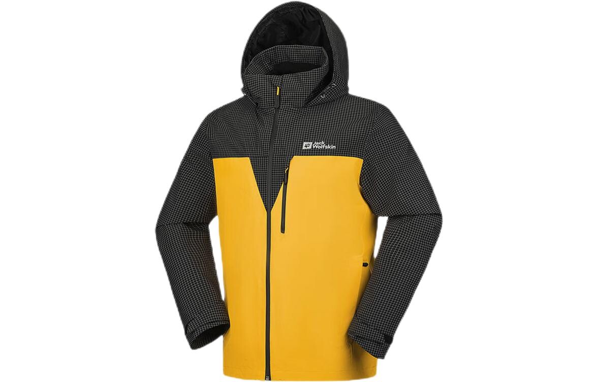 

Ветровка мужская Jack Wolfskin, цвет 5533 bright yellow/black