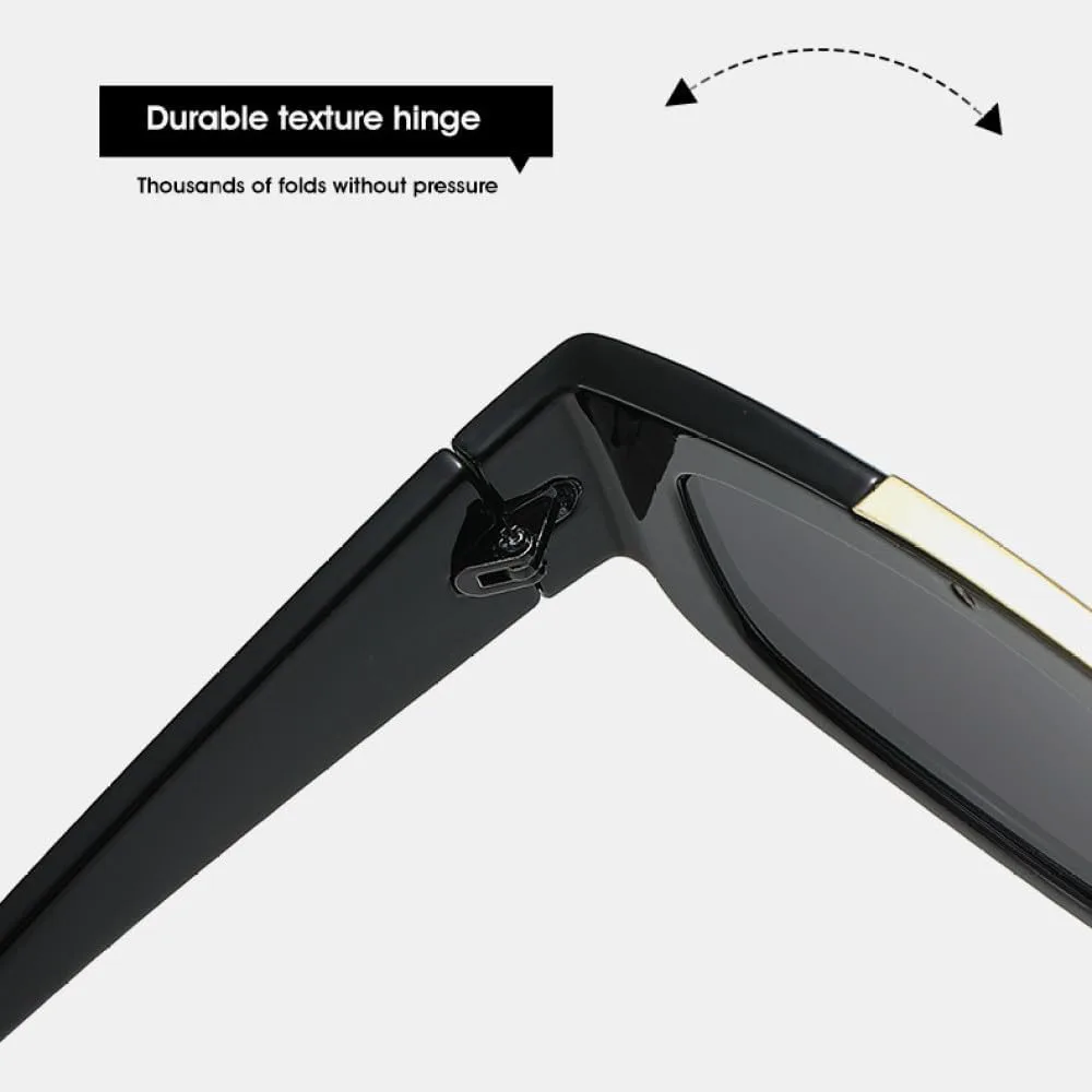 

MUTYNE Модные солнцезащитные очки-обтекатели для мужчин и женщин, винтажная оправа из металла, универсальный повседневный стиль, защита от ультрафиолета UV400, C6