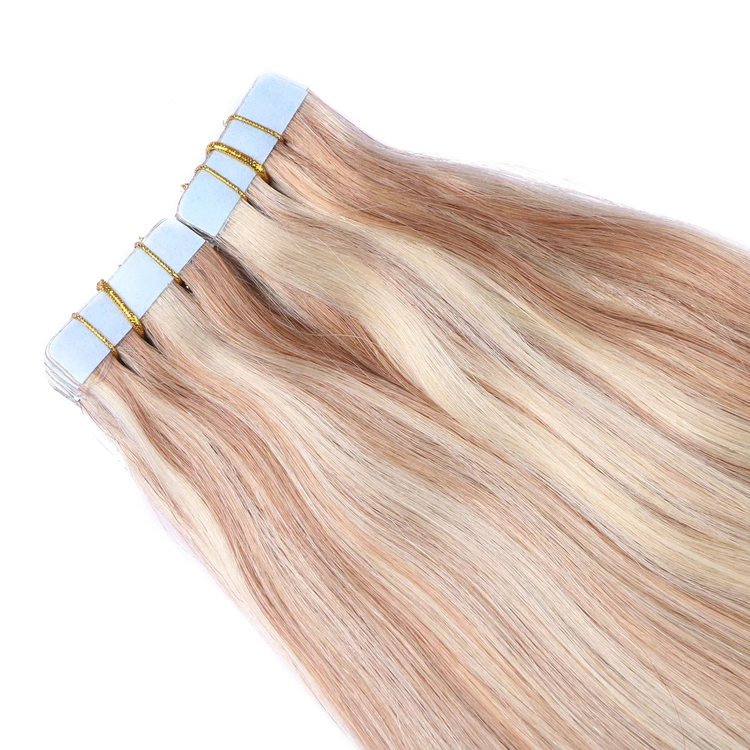 Наращивание волос на лентах Novon Hair Extensions #12/613, 60 см, 10 прядей Haar-Profi — фото 3
