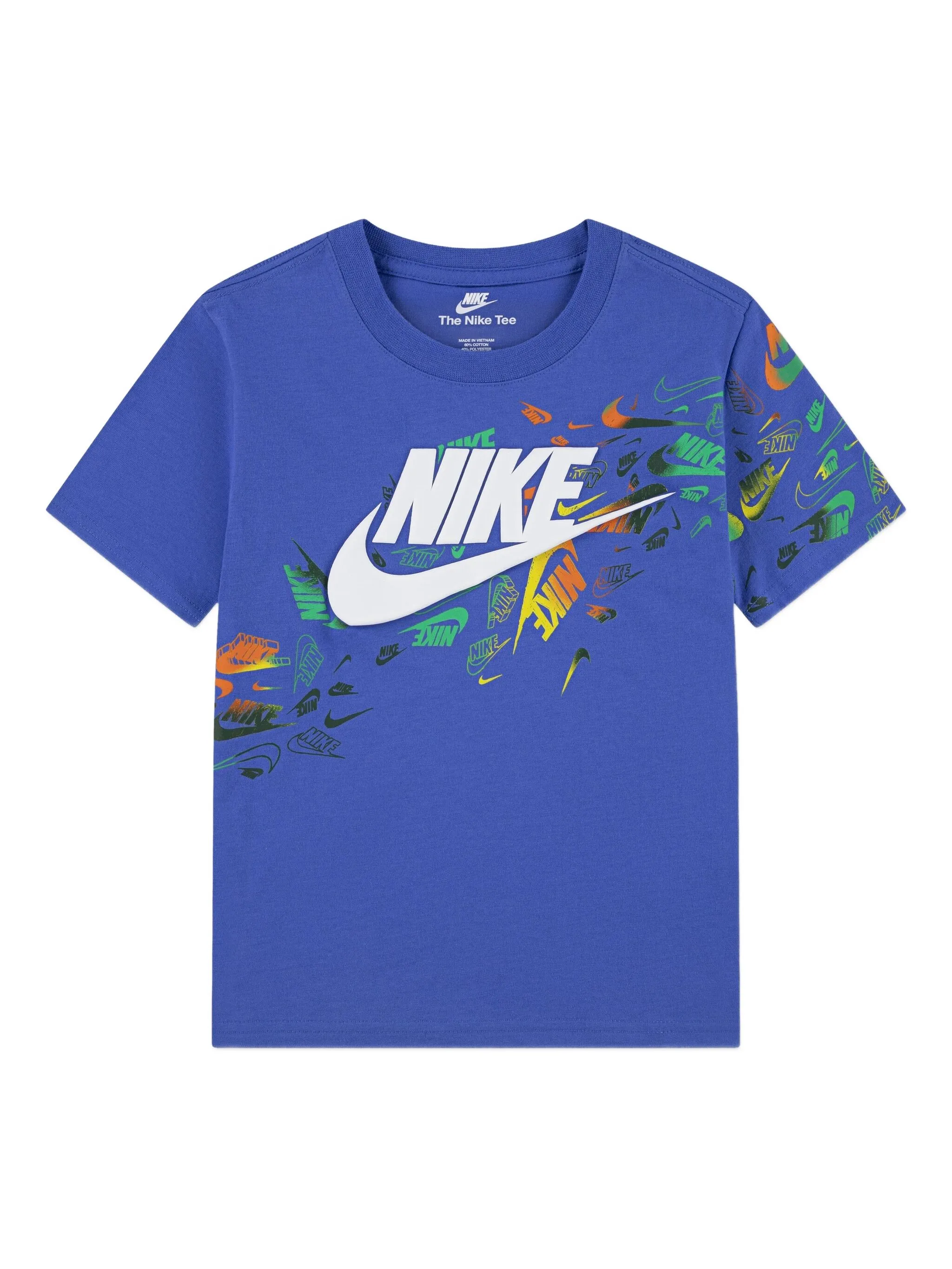 

Футболка с логотипом Nike Kids, синий
