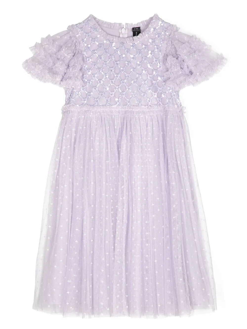

Платье Heart Lattice из тюля NEEDLE & THREAD KIDS, фиолетовый